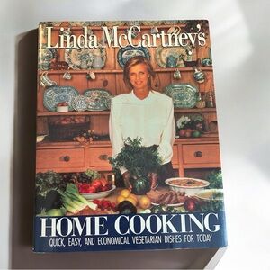Linda McCartney’s Home Cooking Book-First Edition